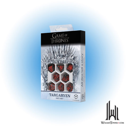 Dice Set - Game of Thrones Targaryen 7ct