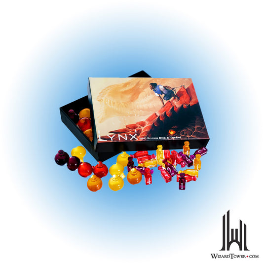Dice Set - Potion d4 24ct w/ Potion Tokens