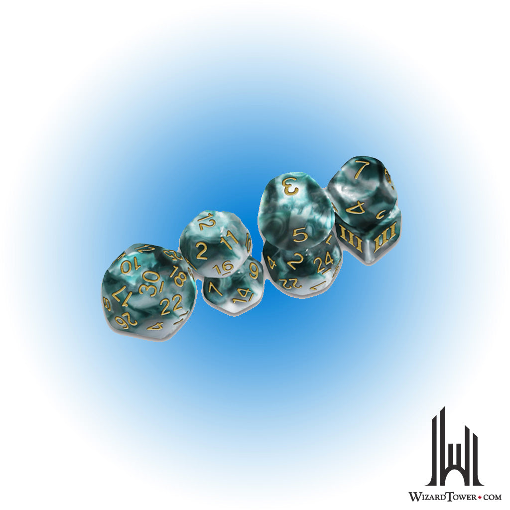 Dice Set - Thracian Smokey Sacrifice Dice Set - 7ct