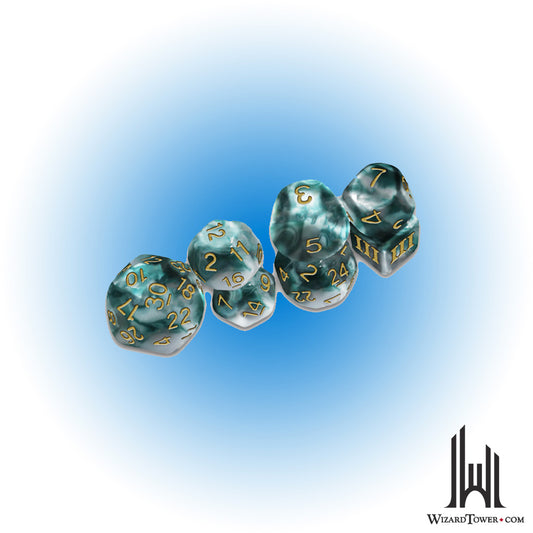 Dice Set - Thracian Smokey Sacrifice Dice Set - 7ct