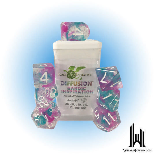 Dice Set - Diffusion Bardic Divinity Symbol 7ct