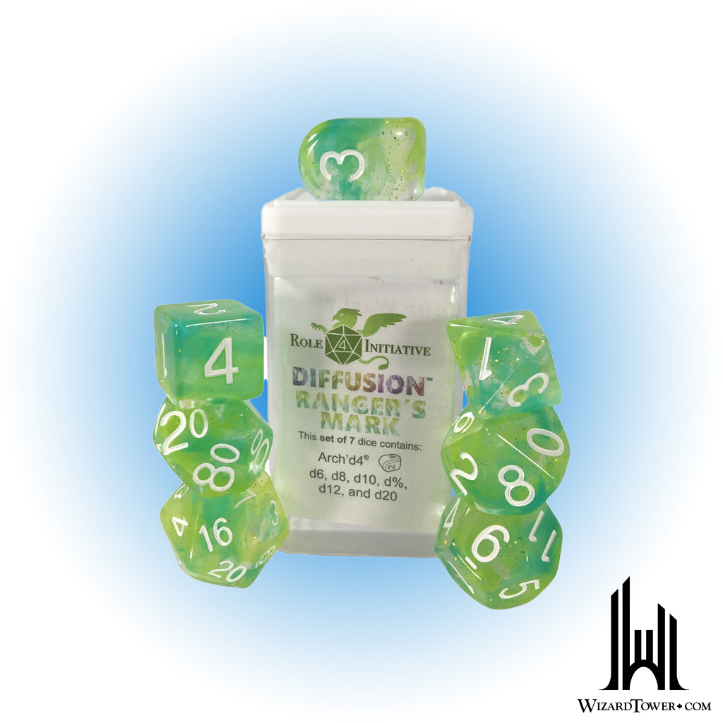 Dice Set - Diffusion Ranger's Mark Symbol 7ct
