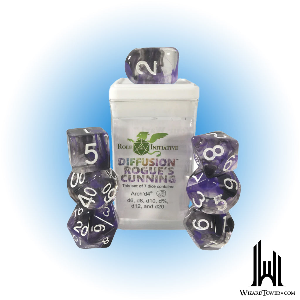 Dice Set - Diffusion Rogue's Cunning Symbol 7ct