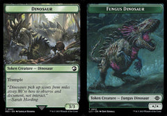 Dinosaur (0001) // Fungus Dinosaur (0012) Double-Sided Token - Foil