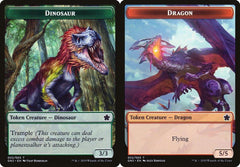 Dinosaur (003) // Dragon (002) Double-Sided Token