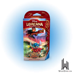 Disney Lorcana Reign of Jafar Starter Deck - Ruby / Steel