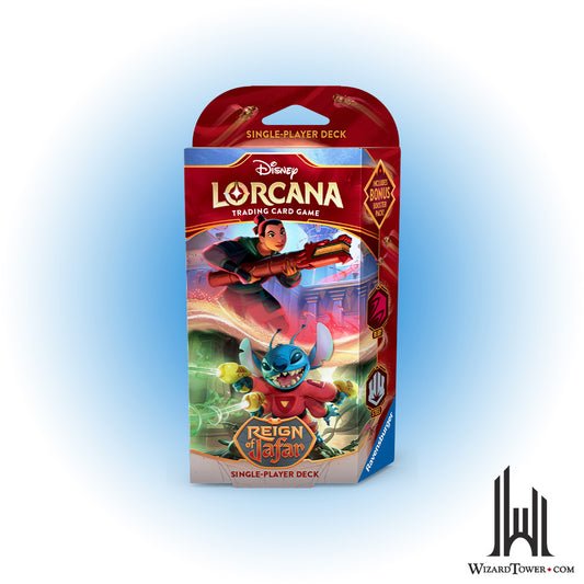 Disney Lorcana Reign of Jafar Starter Deck - Ruby / Steel