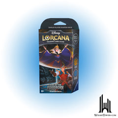 Disney Lorcana Rise of the Floodborn Starter Deck - Amber / Sapphire