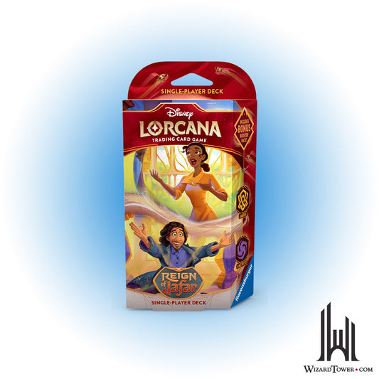 Disney Lorcana Reign of Jafar Starter Deck - Amber / Amethyst