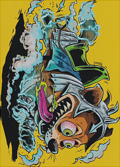 District Mascot (50/54) Art Card