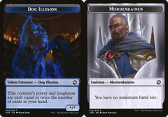 Dog Illusion (003) // Mordenkainen Emblem (018) Double-Sided Token - Foil
