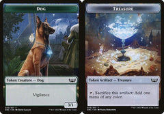 Dog (010) // Treasure (013) Double-Sided Token - Foil