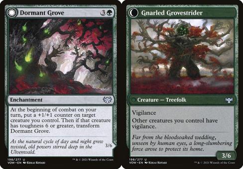Dormant Grove // Gnarled Grovestrider - Foil