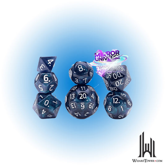 Dice Set - Mirror Universe Double Dice 7ct