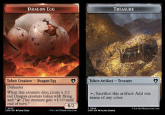Dragon Egg (0022) // Treasure (0048) Double-Sided Token