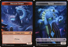 Dragon Spirit (007) // Spirit (002) Double-Sided Token - Foil