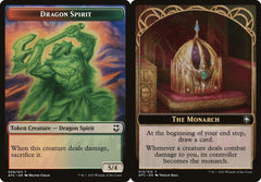 Dragon Spirit (009) // The Monarch (013) Double-Sided Token