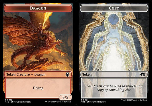 Dragon (0012) // Copy (0001) Double-Sided Token - Ripple Foil