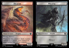 Dragon (0014) // Wraith (0007) Double-Sided Token