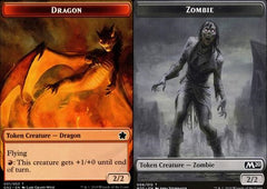 Dragon (001) // Zombie (006) Double-Sided Token