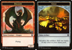Dragon (006) // Gold (010) Double-Sided Token