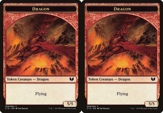 Dragon (009) Double-Sided Token