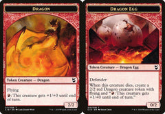 Dragon (011) // Dragon Egg (010) Double-Sided Token