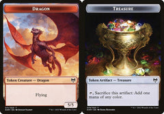 Dragon (011) // Treasure (019) Double-Sided Token - Foil