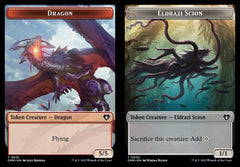 Dragon (0021) // Eldrazi Scion (0002) Double-Sided Token (TCMM)