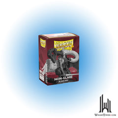 Deck Protectors - Dragon Shield Matte Blood Red Non-Glare 100ct