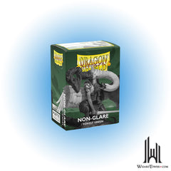 Deck Protectors - Dragon Shield Matte Forest Green Non-Glare 100ct