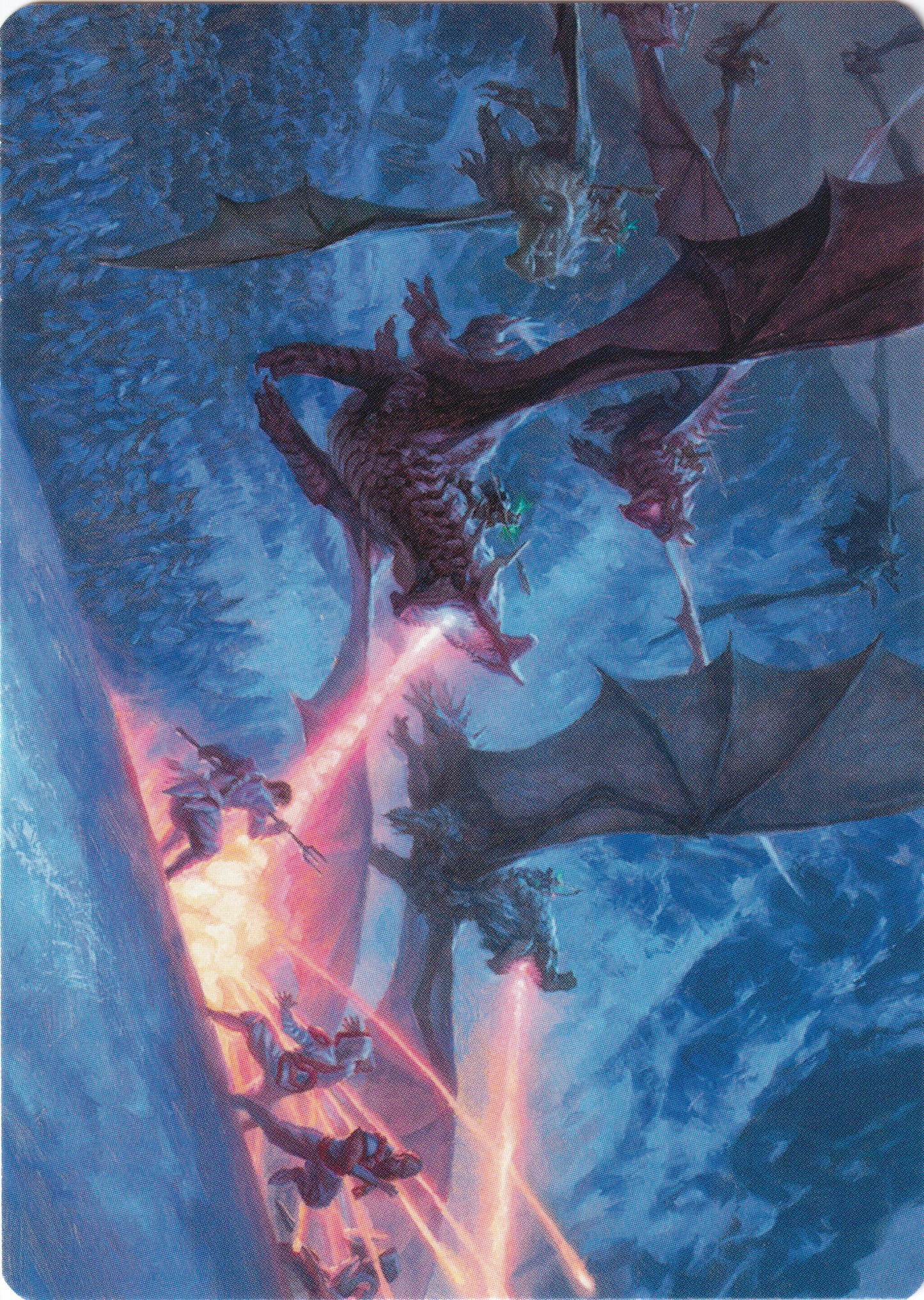 Dragonback Assault (22/54) Art Card