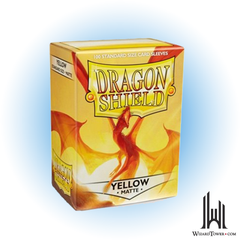 Deck Protectors - Dragon Shield Matte Yellow 100ct