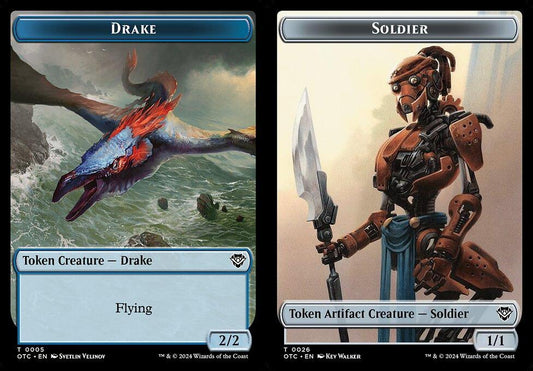 Drake (0005) // Soldier (0026) Double-Sided Token