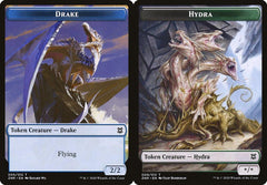 Drake (005) // Hydra (009) Double-Sided Token - Foil