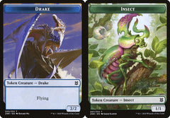 Drake (005) // Insect (007) Double-Sided Token - Foil