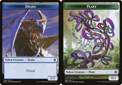 Drake (005) // Plant (008) Double-Sided Token - Foil