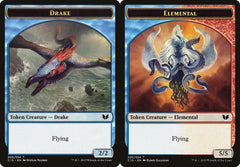 Drake (006) // Elemental (020) Double-Sided Token