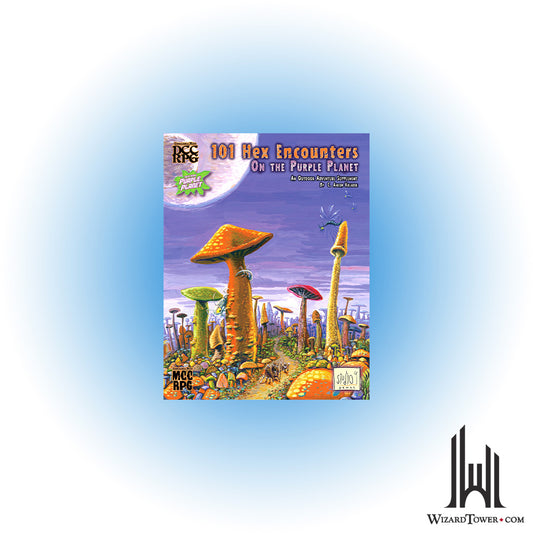 Dungeon Crawl Classics Book - 101 Hex Encounters on the Purple Planet