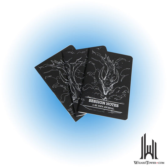 Dungeons & Dragons 5th Edition Dungeon Notes DM's Journals - Black