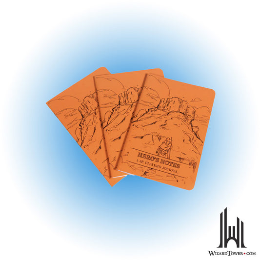 Dungeons & Dragons 5th Edition Dungeon Notes Player's Journal 3-Pack - Orange