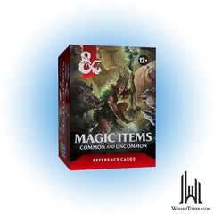 Dungeons & Dragons 5th Edition Reference Cards - Magic Items Common and Uncommon