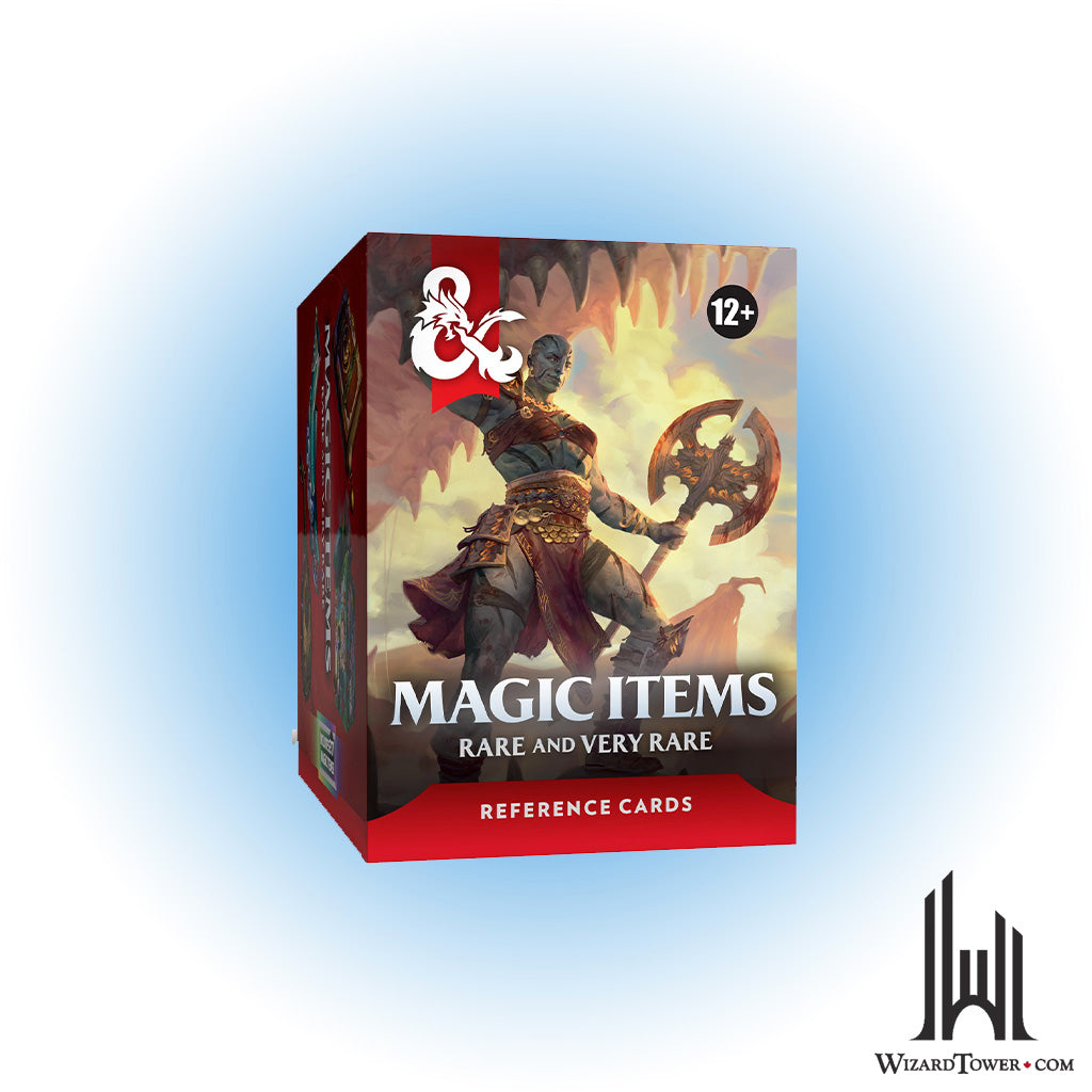 Dungeons & Dragons 5th Edition Reference Cards - Magic Items Rare and Very Rare