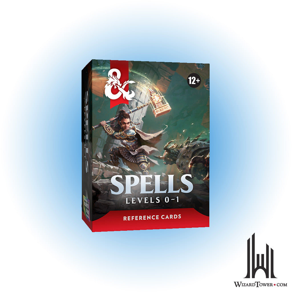 Dungeons & Dragons 5th Edition Reference Cards - Spells (Levels 0-1)