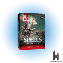 Dungeons & Dragons 5th Edition Reference Cards - Spells (Levels 0-1)