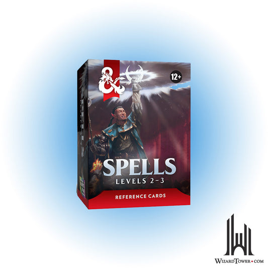 Dungeons & Dragons 5th Edition Reference Cards - Spells (Levels 2-3)