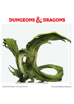 Dungeons & Dragons Figures - Adult Green Dragon