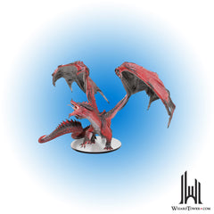 Dungeons & Dragons Figures - Adult Red Dragon Tyrant