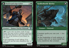 Duskwatch Recruiter // Krallenhorde Howler - Foil