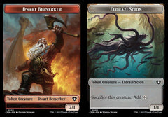 Dwarf Berserker (0023) // Eldrazi Scion (0002) Double-Sided Token - Foil